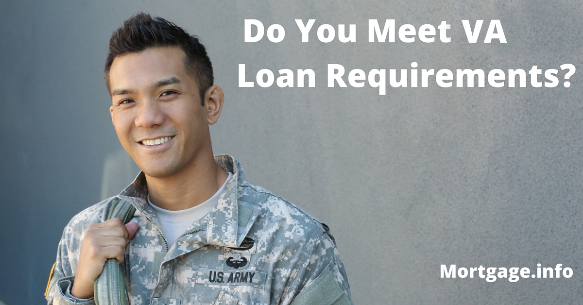 Do You Meet VA Loan Requirements?