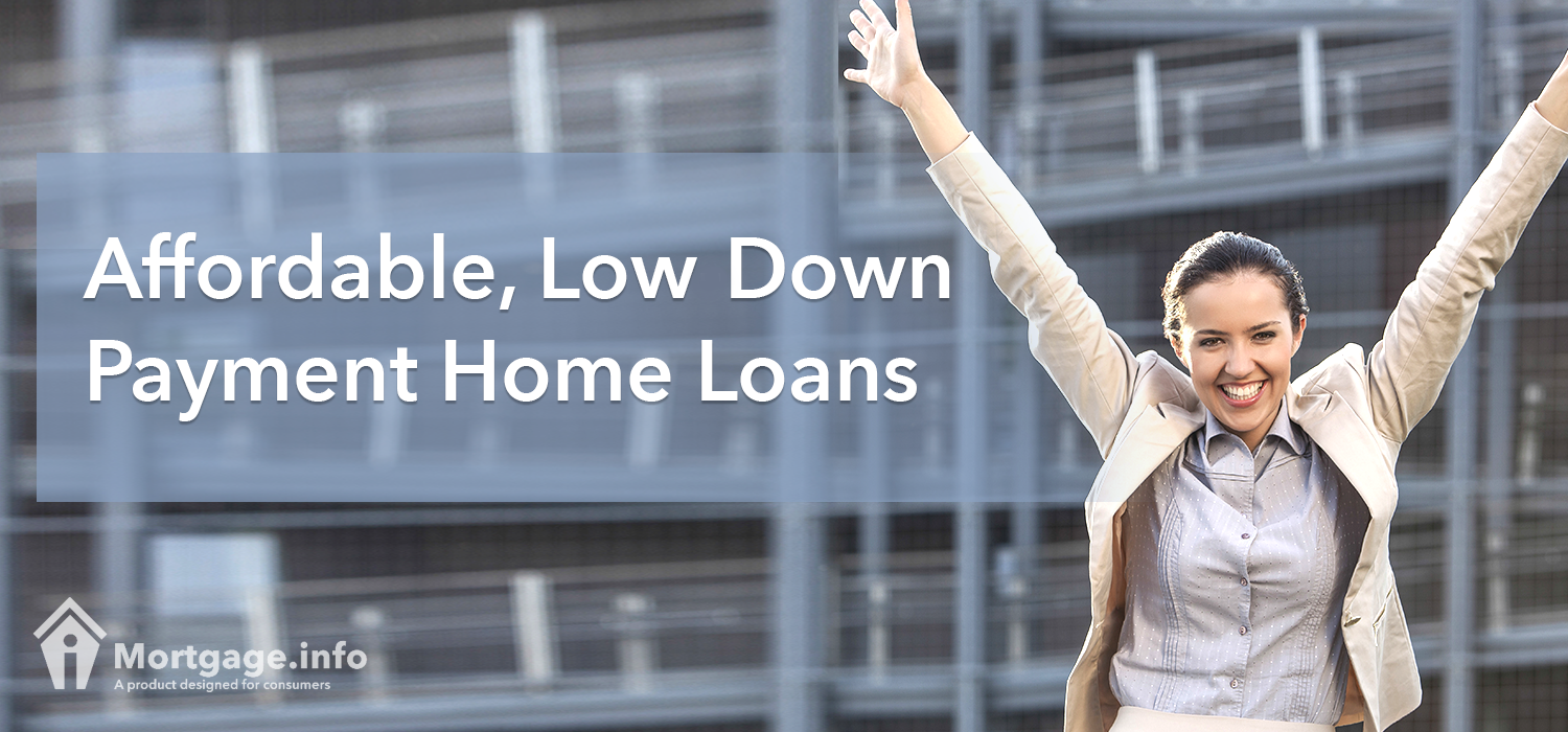 Affordable, Low Down Payment Home Mortgages