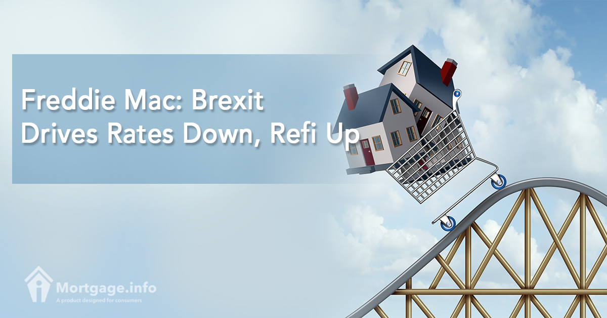 Freddie Mac- Brexit Drives Rates Down, Refi Up