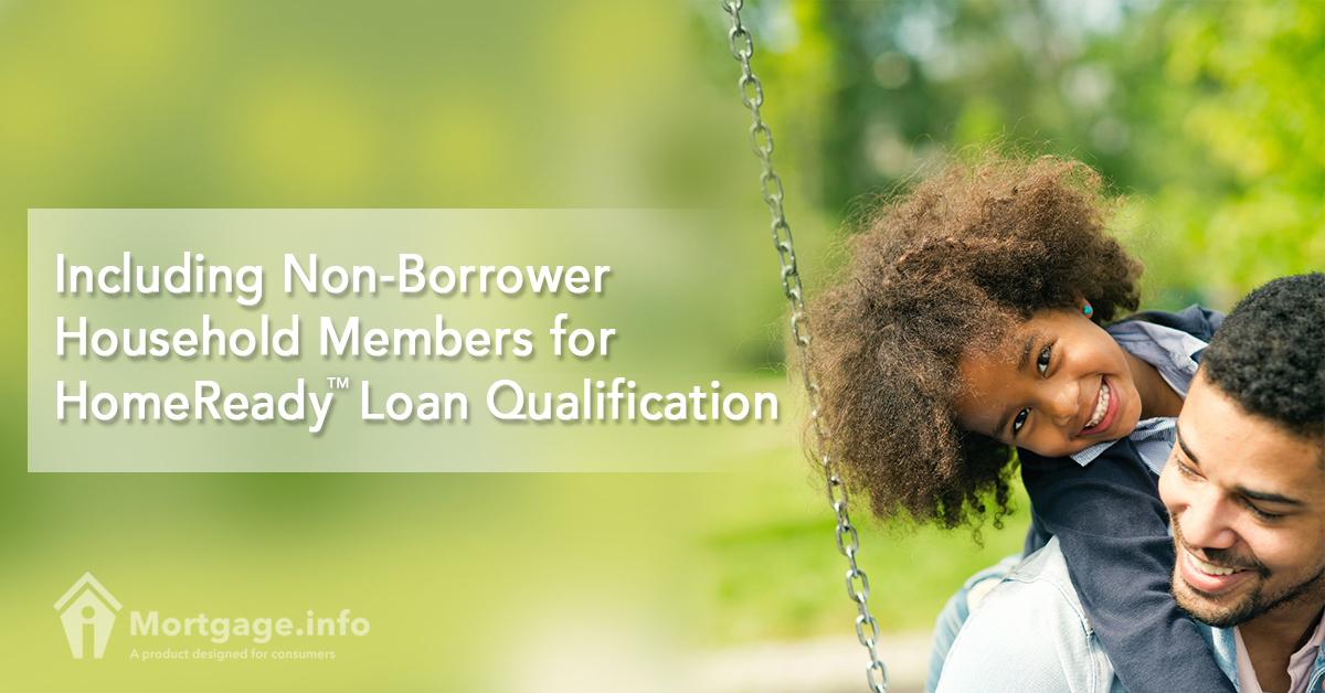 Including Non-Borrower Household Members for HomeReady Loan Qualification