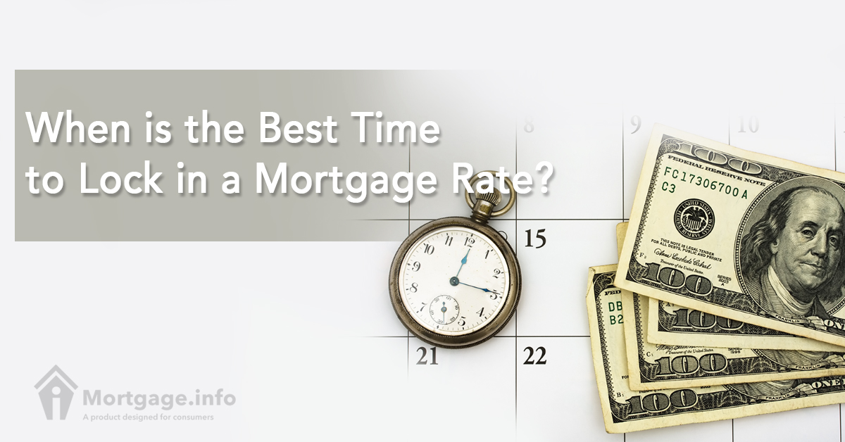 When is the Best Time to Lock in a Mortgage Rate?