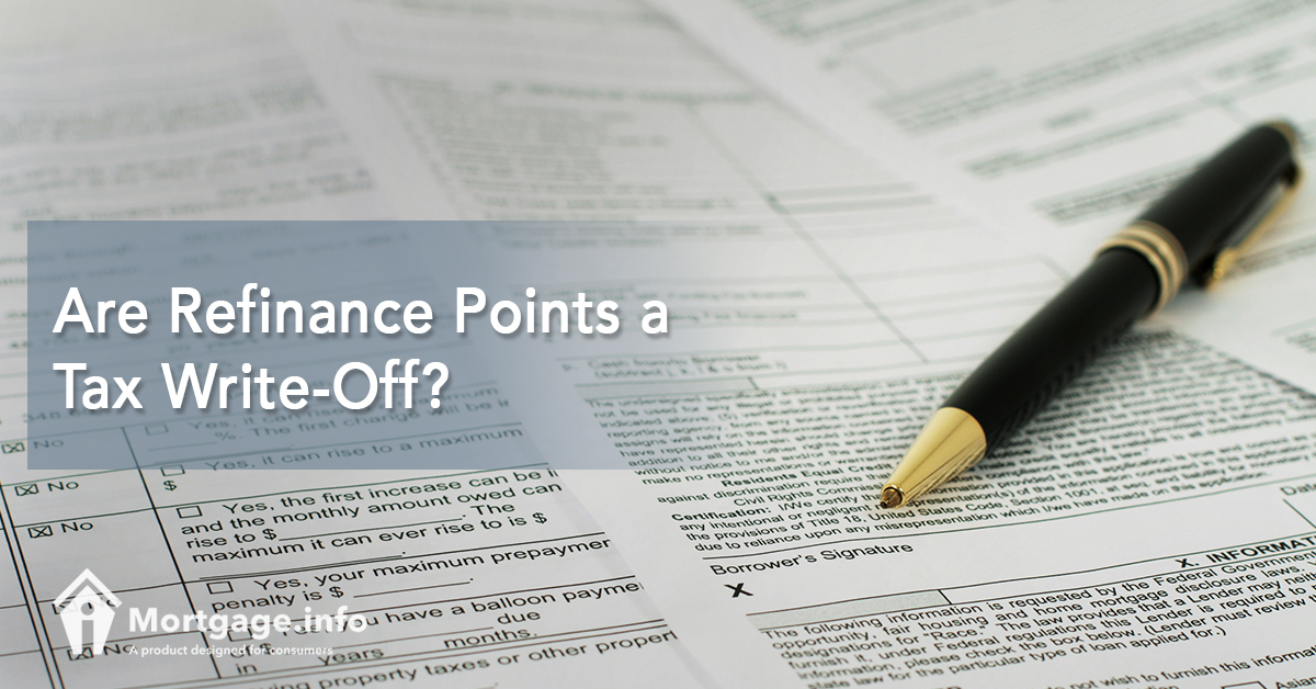 are-refinance-points-a-tax-write-off