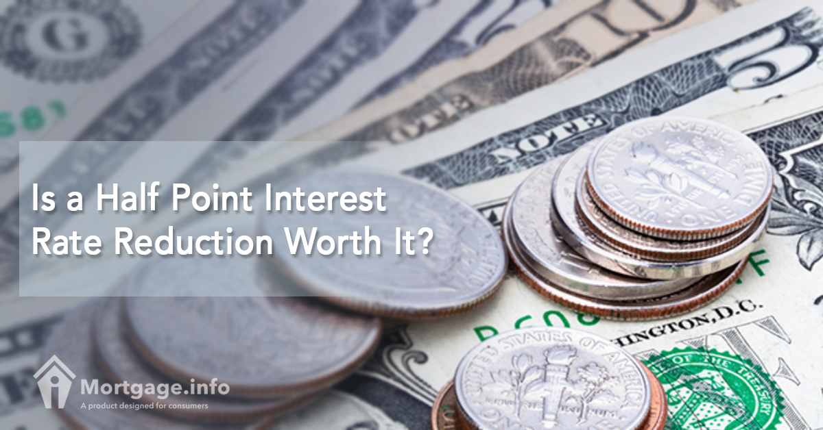 Is a Half Point Interest Rate Reduction Worth It?