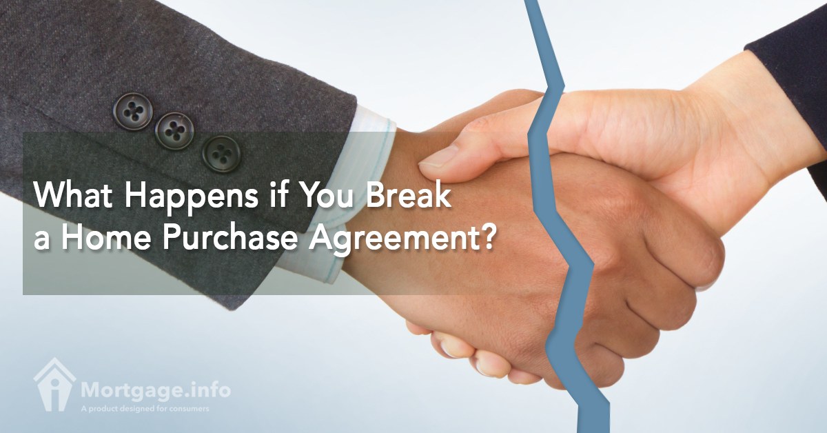 What Happens if You Break a Home Purchase Agreement?