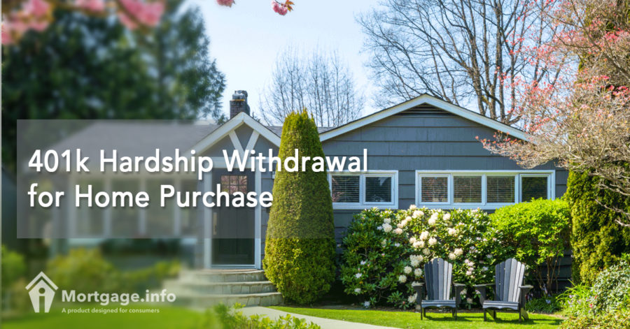 401k Hardship Withdrawal for Home Purchase