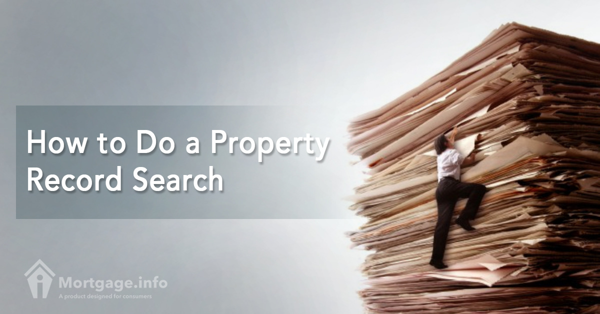 How to Do a Property Record Search