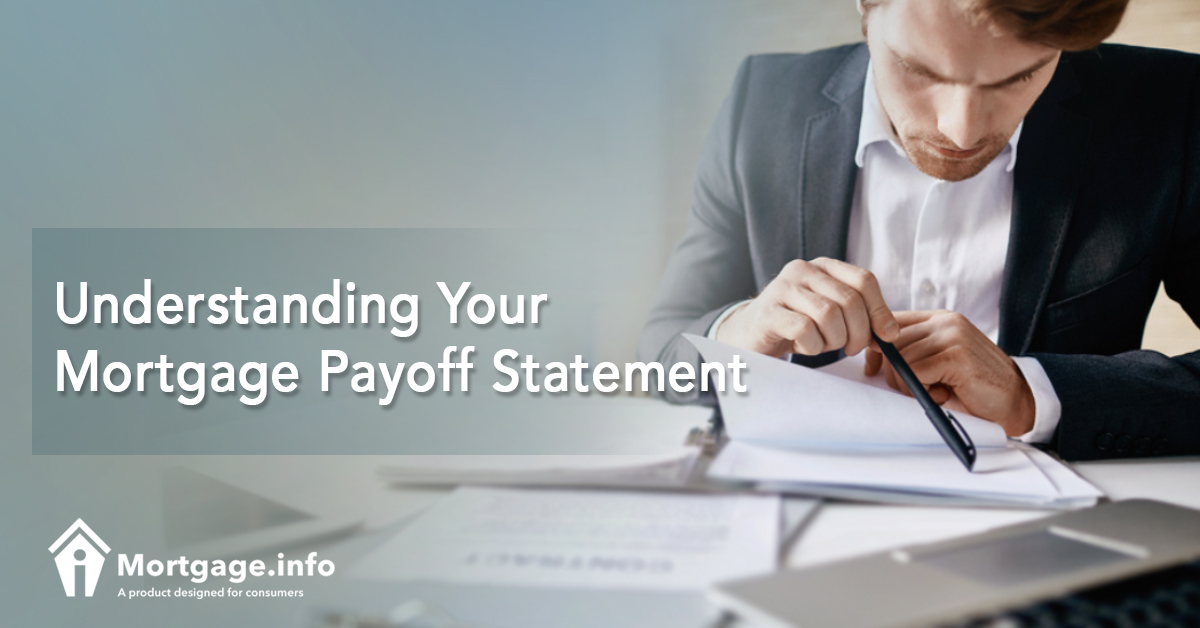 Understanding Your Mortgage Payoff Statement