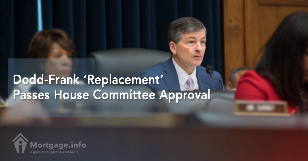 Dodd-Frank ‘Replacement’ Passes House Committee Approval